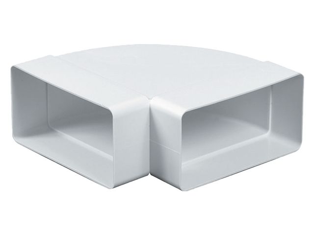 Obrázek produktu Koleno vodorovné ploché 90° 2 x 110 x 55 mm