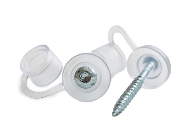 Obrázek produktu Vrut ocelový včetně podložky a záklopné hlavy 4,5x45mm, 100ks
