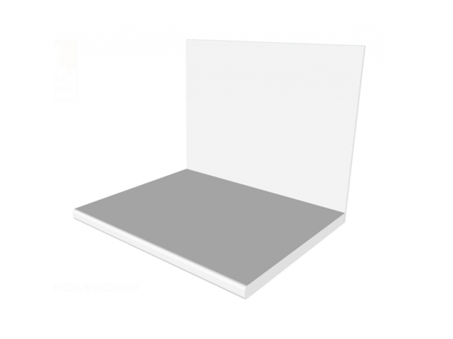 Obrázek produktu Deska pracovní kuchyňská POLYFORM bílá, 28x600x4100mm