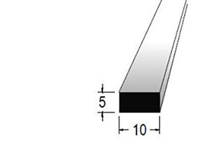 Hranolek 10x5mm, délka 100cm