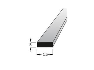 Hranolek 15x5mm, délka 100cm