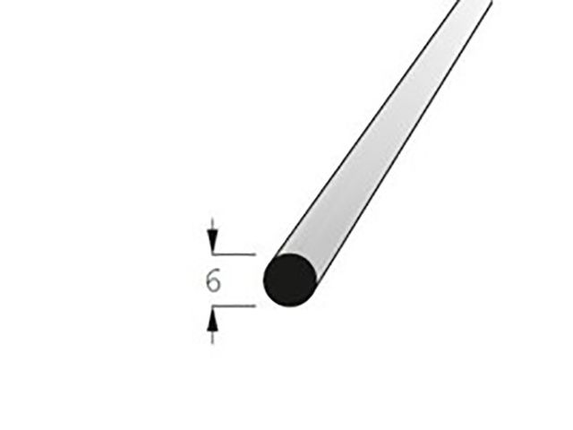 Obrázek produktu Lišta kruhová borovice prům.6mm, délka 100cm