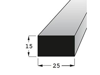 Hranolek 25x15mm, délka 200cm