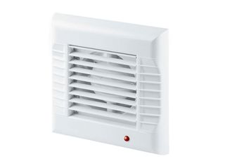 Ventilátor se žaluzií a doběhem 100 mm