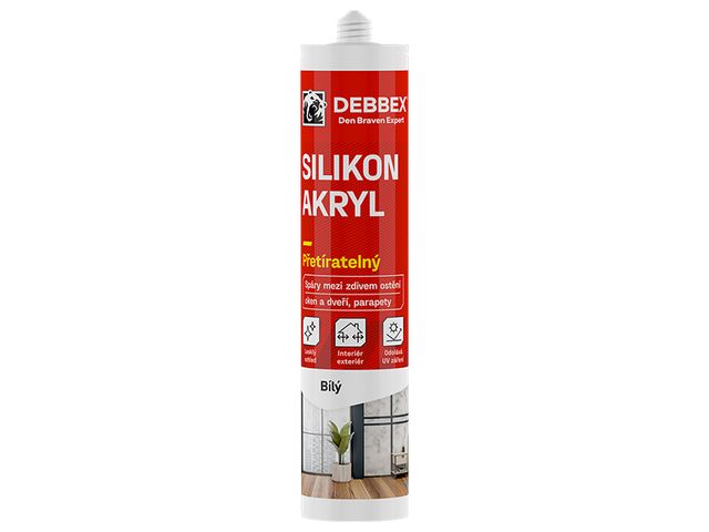 Obrázek produktu Silikon akrylový bílý 280ml