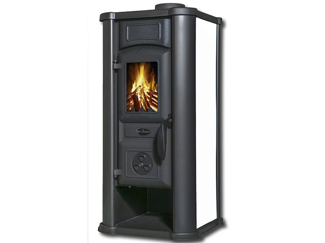 Obrázek produktu Kamna krbová TIM SISTEM Diana, bílá, 4,7kW