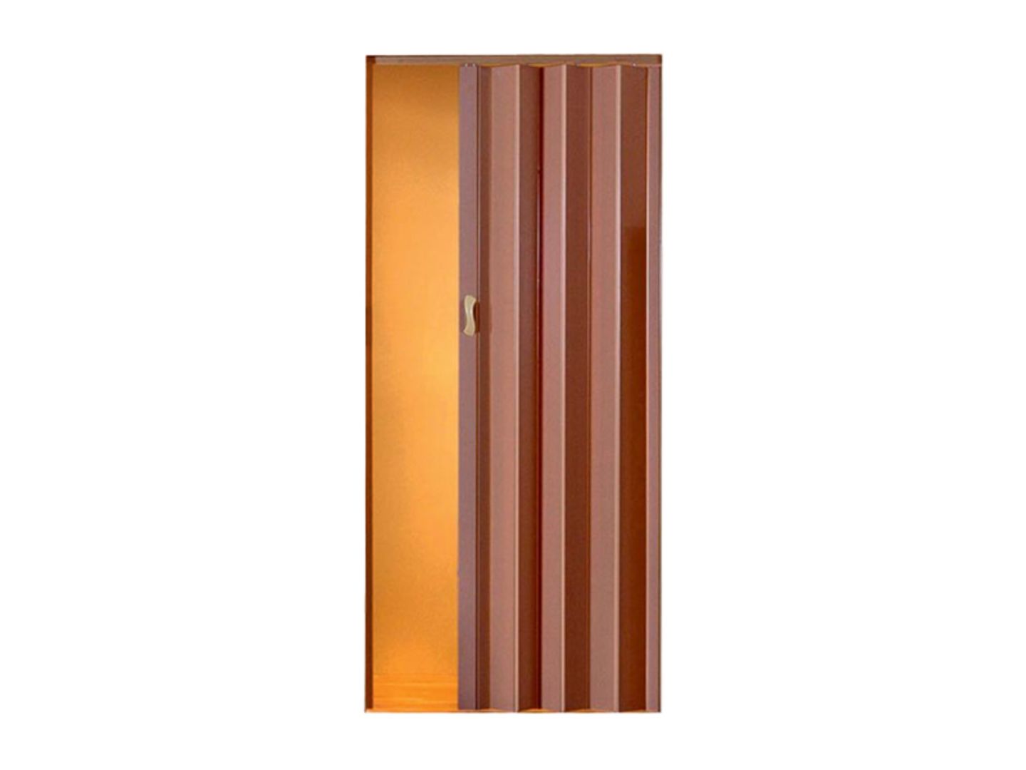 HOPA Dveře shrnovací PIONEER - dub, plné, 84x203cm