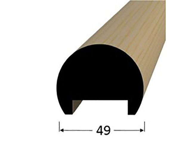 Obrázek produktu Madlo borovice prům.49mm, délka 250cm