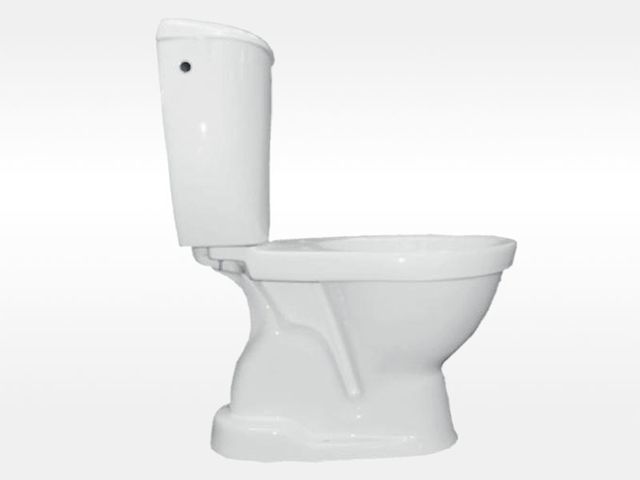 Obrázek produktu WC kombi odpad svislý bílý