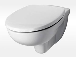 WC závěsné odpad vodorovný bílé