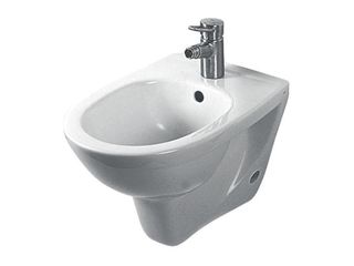 Bidet závěsný 1 otvorový bílý