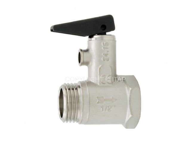 Obrázek produktu Pojistný ventil bojler 1/2 s vypoušť.