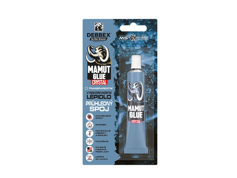 Lepidlo mamut glue Crystal 25ml. EAN: 8595100154514