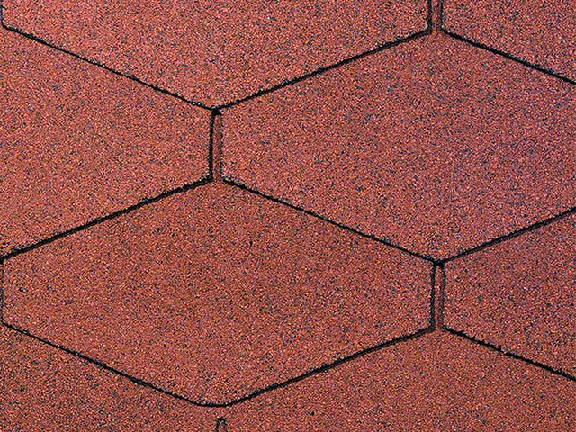 Obrázek produktu Šindel asfaltový delta, červený, 3m2