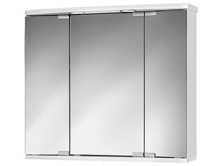 Skříňka zrcadlová Funa LED bílá 68 x 60 x 22