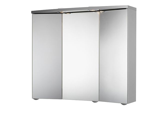 Obrázek produktu Skříňka zrcadlová SS Trava LED stříbrná FTP 75 x 65 x 22