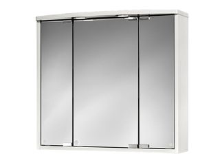 Zrcadlová skříňka Lumo LED bílá 67 x 60 x 23
