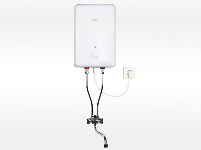 Obrázek produktu Zásobník vody 5 l nad dřez + kohoutková baterie 1,5 kW, 230V