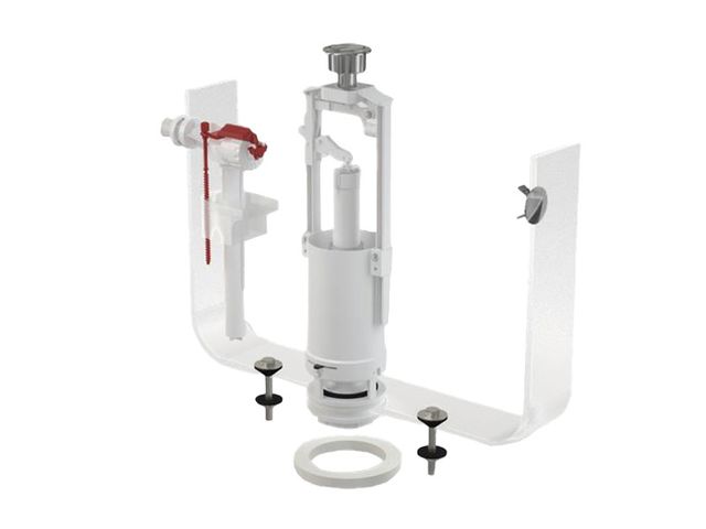 Obrázek produktu Souprava splachovací SA20001/2"CHROM se STOP tlačítkem