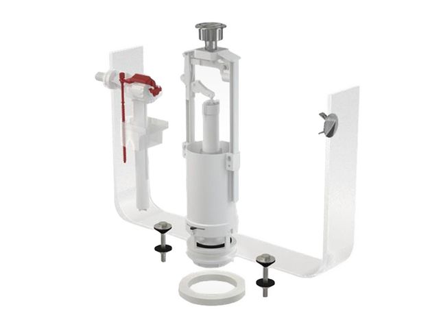 Obrázek produktu Souprava splachovací SA20003/8"CHROM se STOP tlačítkem