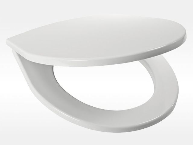 Obrázek produktu Sedátko WC JIKA Lyra Plus, pro závěsné wc, nerez úchyty, bílé