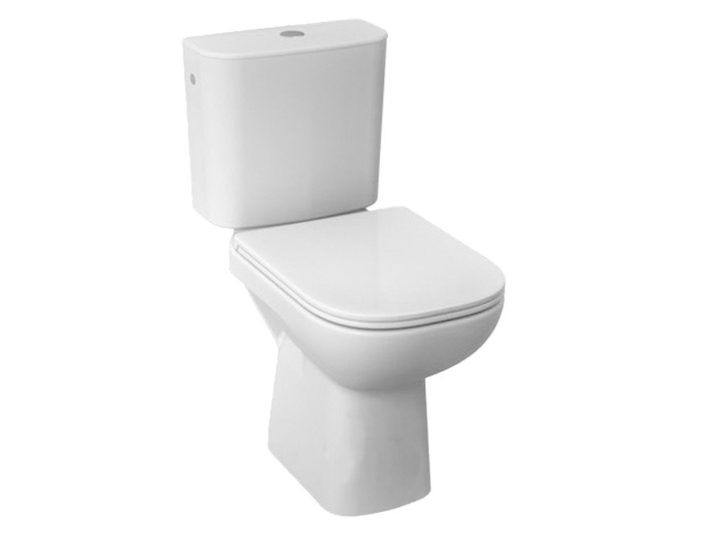 LAUFEN WC kombi JIKA Deep, svislý odpad, bílý