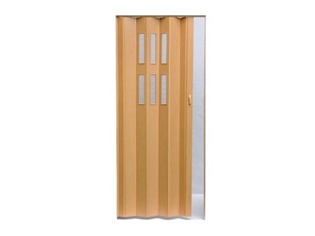 Obrázek produktu Lamela přídavná ke shrnovacím dveřím PIONEER - buk sklo, 12,4x203cm