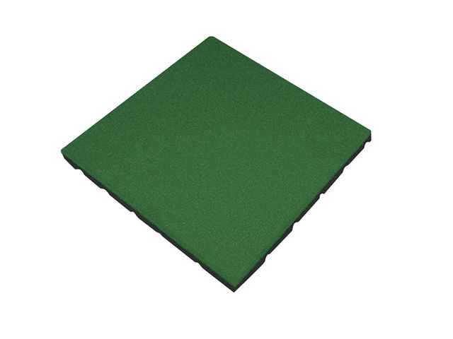 Obrázek produktu Dlaždice gumová zelená 500x500x25mm