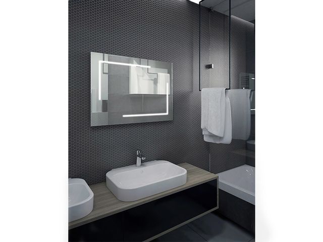 Obrázek produktu Zrcadlo Arti II 80x60 cm, s LED osvětlením