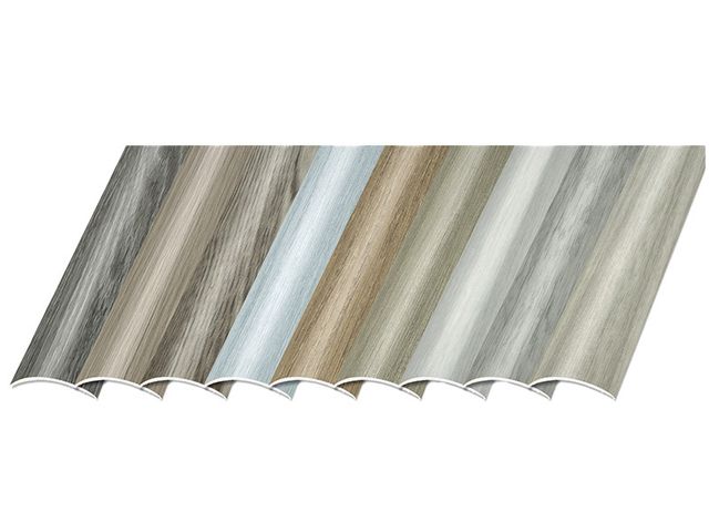 Obrázek produktu Profil přechodový, 30mm, hliník, Dub šedý A, samolepící, 0,9m