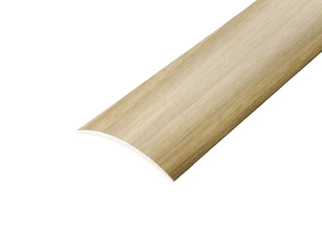Obrázek produktu Profil přechodový, 40mm, hliník, Dub šedý A, samolepící, 2,7m