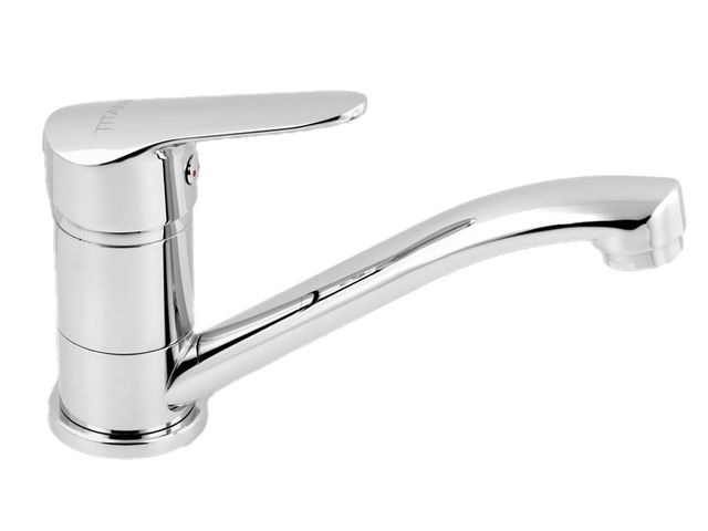 Obrázek produktu Baterie dřezová/umyvadlová Titania Iris New chrom