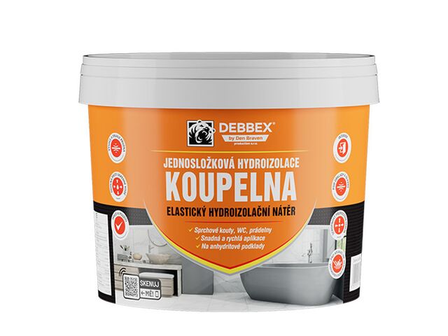 Obrázek produktu Hydroizolace jednosložková koupelna 2,5kg