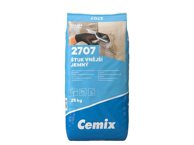 Obrázek produktu Cemix Štuk vnější jemný 25kg
