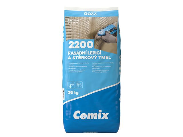 Obrázek produktu Cemix Tmel fasádní lepicí a stěrkový 25kg