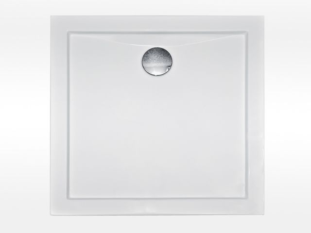 Obrázek produktu Vanička sprchová Aqua 90x90x5,5 cm, akrylátová na podezdení, čtverec