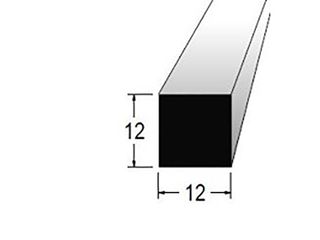 Hranolek buk 12x12mm, délka 90cm
