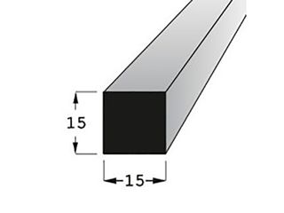 Hranolek buk 15x15mm, délka 90cm