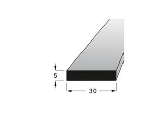 Hranolek buk 30x5mm, délka 90cm