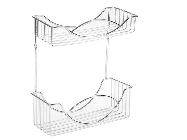 Obrázek produktu Polička drátěná, 2 patra 29,5x12,5x33,5 cm