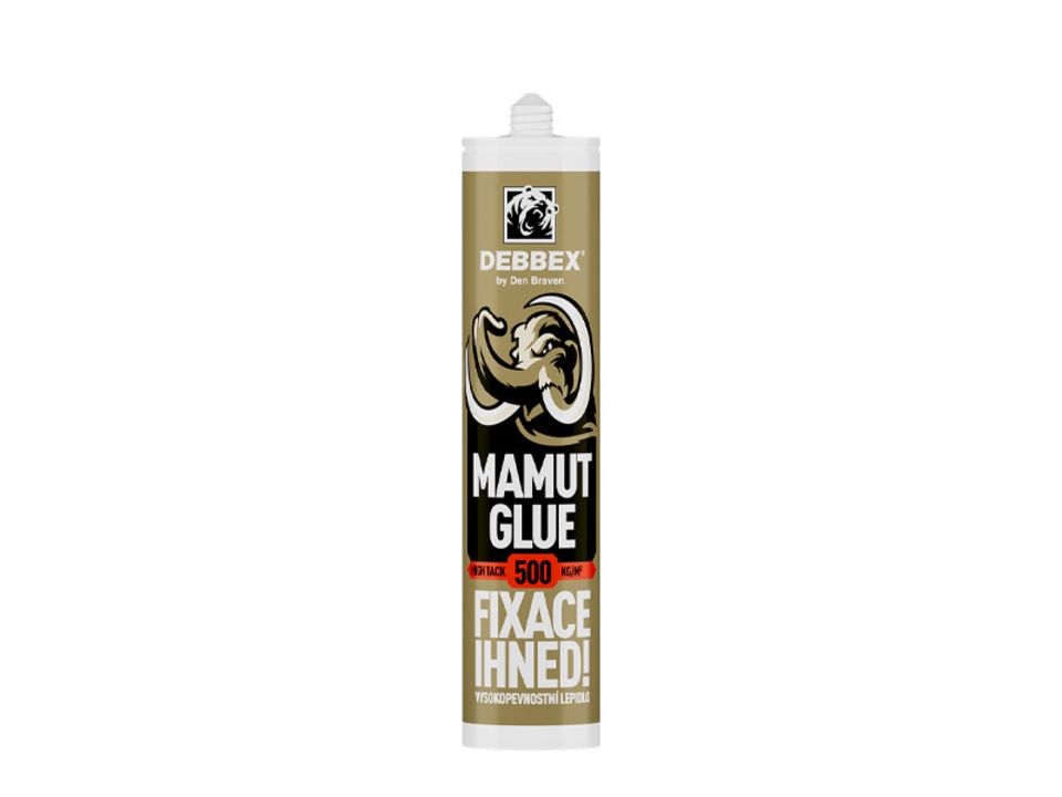 Lepidlo mamut glue Hight Tack černý 290ml. EAN: 8595100120083