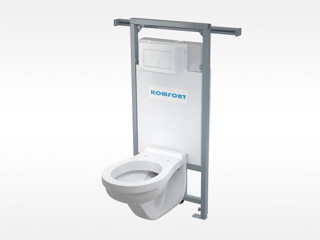 Obrázek produktu Modul C102 Komfort set + WC mísa + tlačítko