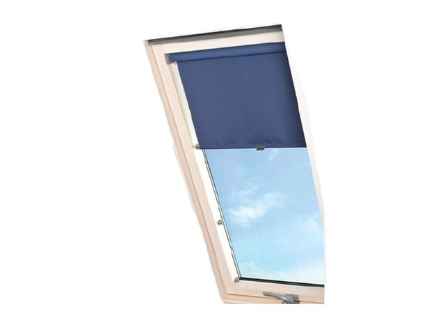 Obrázek produktu Roleta transparentní Decomatic D33T, modrá A14, pro dřev. okna 55x78cm