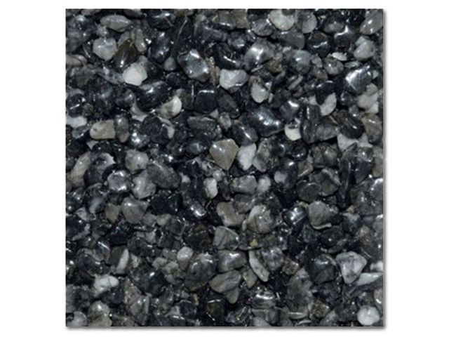 Obrázek produktu Kamínky mramorové černé(antracit) 3-6mm 25kg