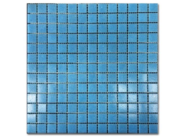 Obrázek produktu Mozaika skleněná bazénová světle modrá 327x327mm