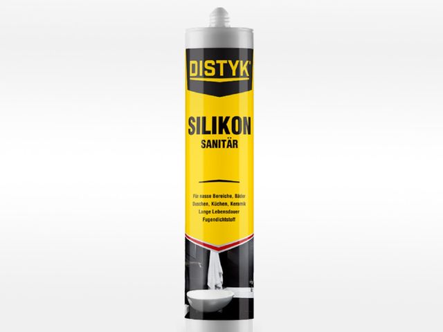 Obrázek produktu Silikon sanitární transparentní DISTYK 280ml