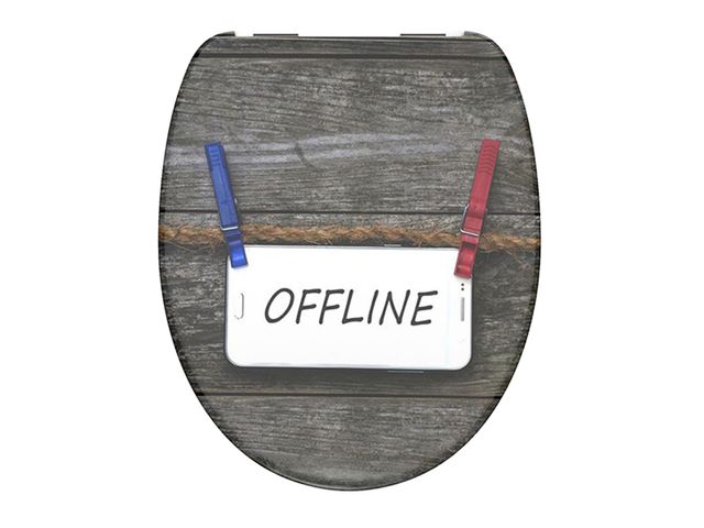 Obrázek produktu Sedátko WC Offline, Soft-close, duroplast