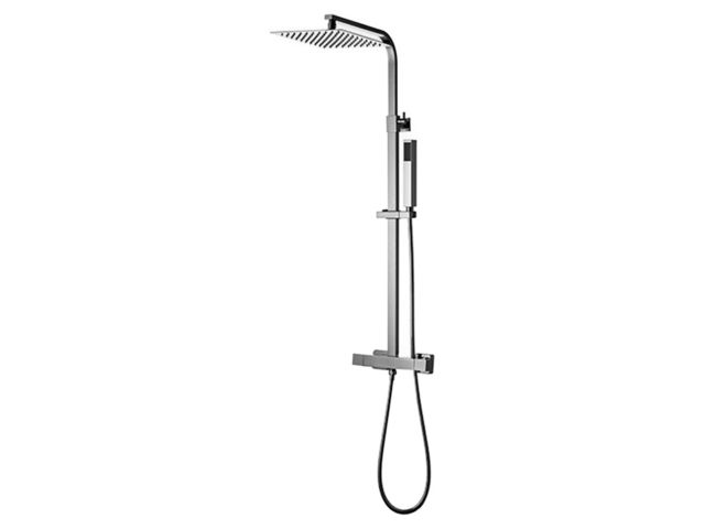 Obrázek produktu Sprchový systém Cuadrado s termo. baterií, sprcha pr.250x250 mm