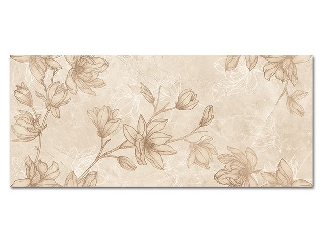 Obrázek produktu Dekor Nice beige flower 25x60cm