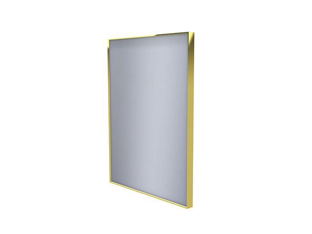 Obrázek produktu Zrcadlo Star Gold 60 x 80 cm, s hliníkovým rámem, zlatá
